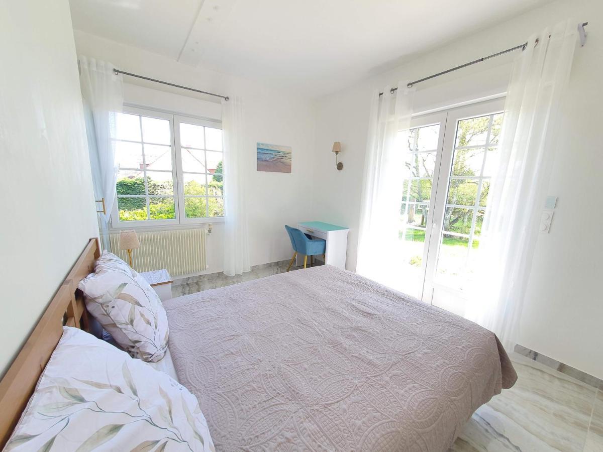 Logement Entier Avec Grand Jardin Et Parking Wifi 6 Et Fibre Berck المظهر الخارجي الصورة